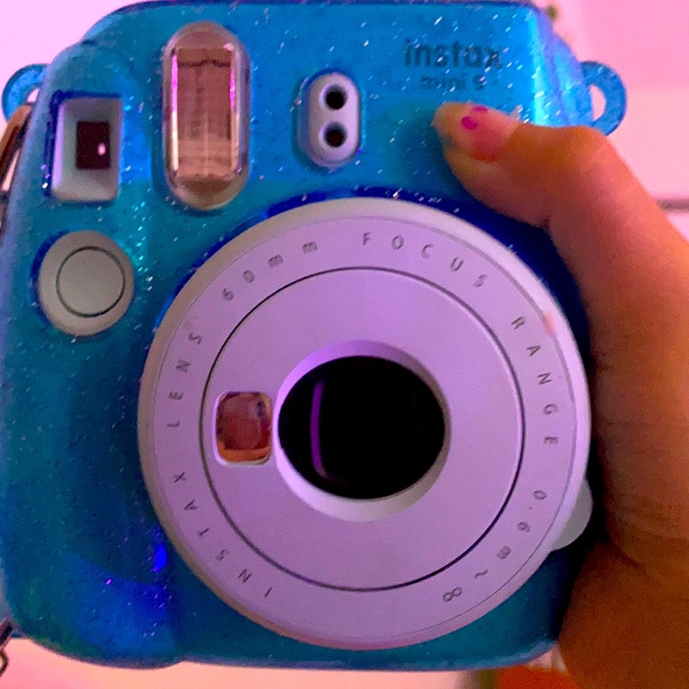 A polaroid camera